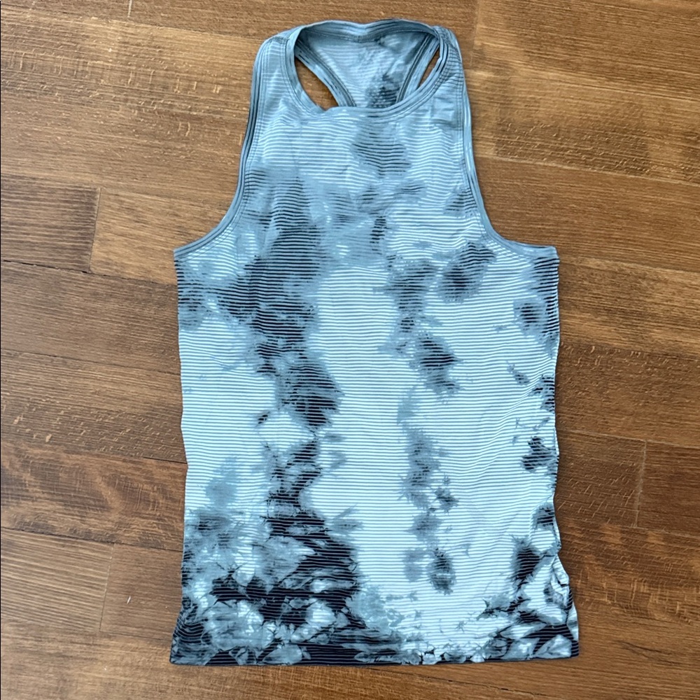 Lululemon Peloton Tie-Dye Racerback Tank Top Sz 6